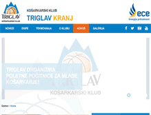 Tablet Screenshot of kktriglav.si